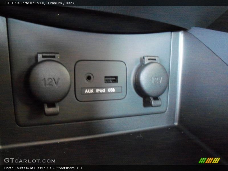 Titanium / Black 2011 Kia Forte Koup EX