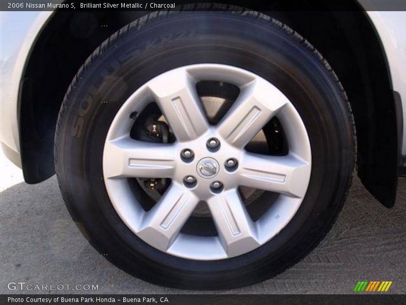Brilliant Silver Metallic / Charcoal 2006 Nissan Murano S