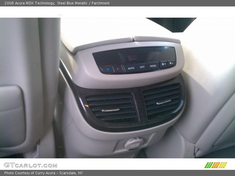 Steel Blue Metallic / Parchment 2008 Acura MDX Technology