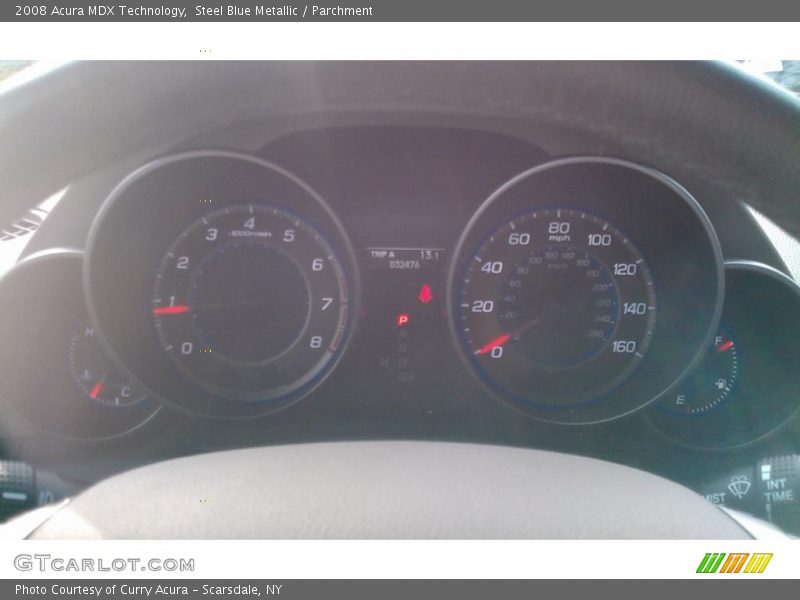  2008 MDX Technology Technology Gauges