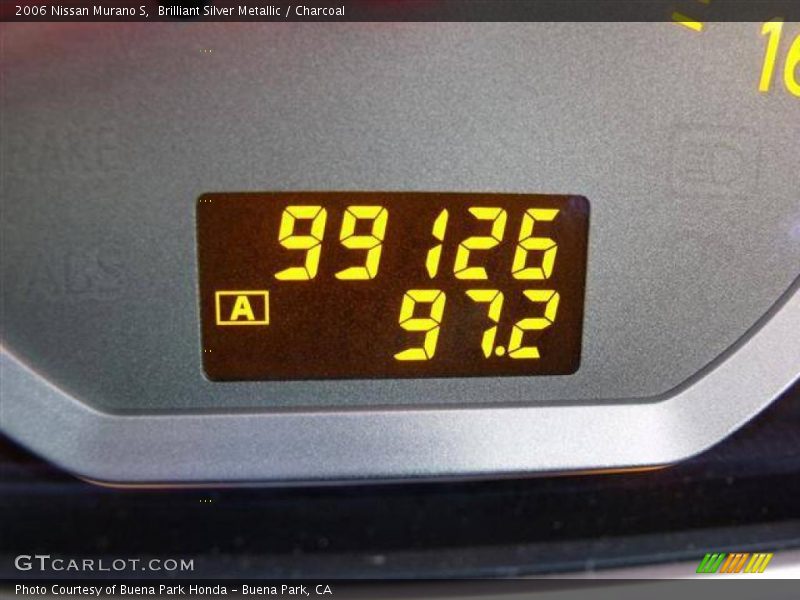 Brilliant Silver Metallic / Charcoal 2006 Nissan Murano S