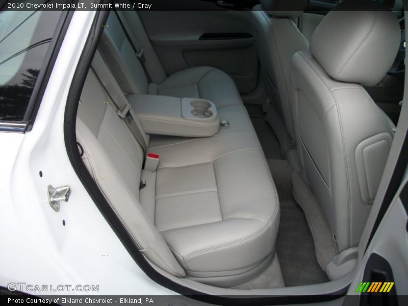 Summit White / Gray 2010 Chevrolet Impala LT