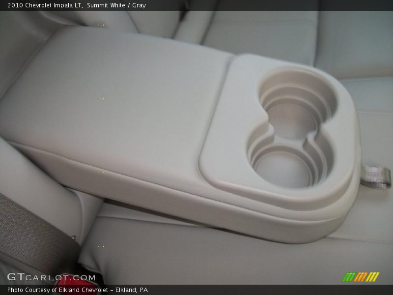 Summit White / Gray 2010 Chevrolet Impala LT