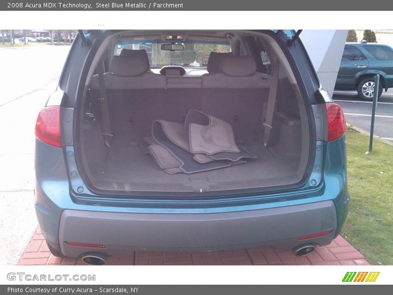 Steel Blue Metallic / Parchment 2008 Acura MDX Technology