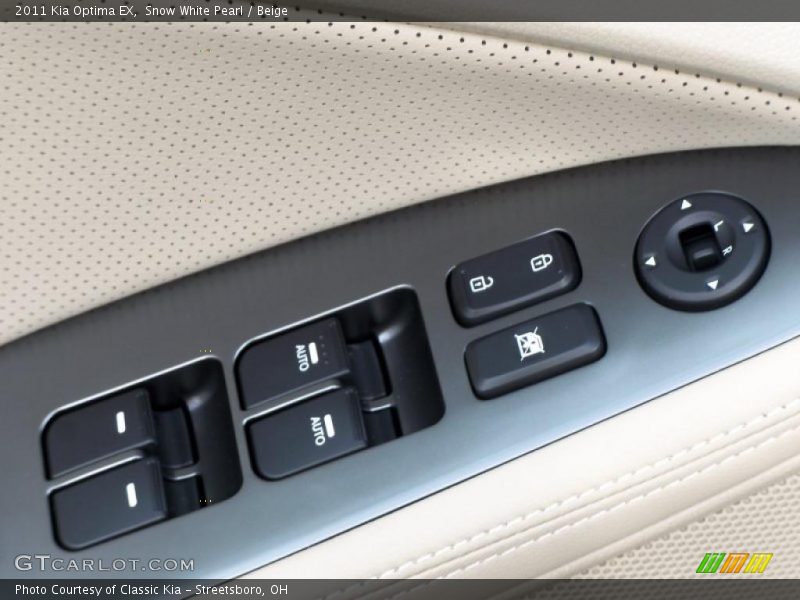 Controls of 2011 Optima EX