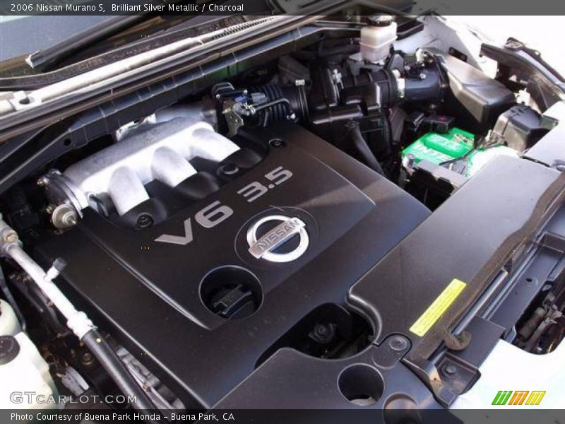 Brilliant Silver Metallic / Charcoal 2006 Nissan Murano S