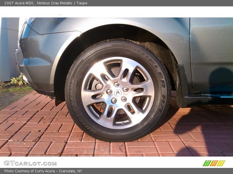 Nimbus Gray Metallic / Taupe 2007 Acura MDX