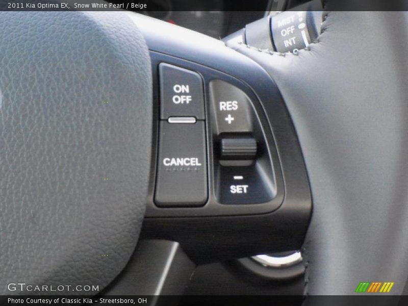 Controls of 2011 Optima EX