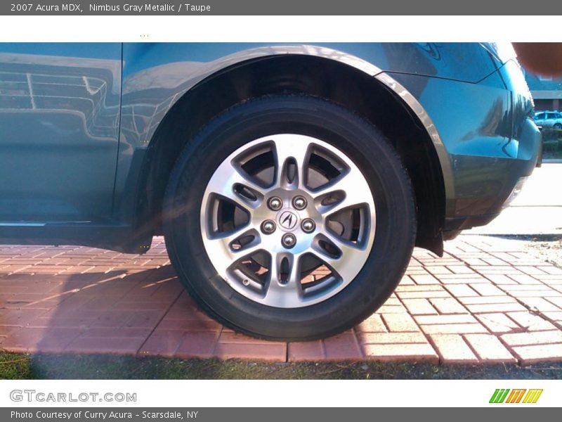 Nimbus Gray Metallic / Taupe 2007 Acura MDX