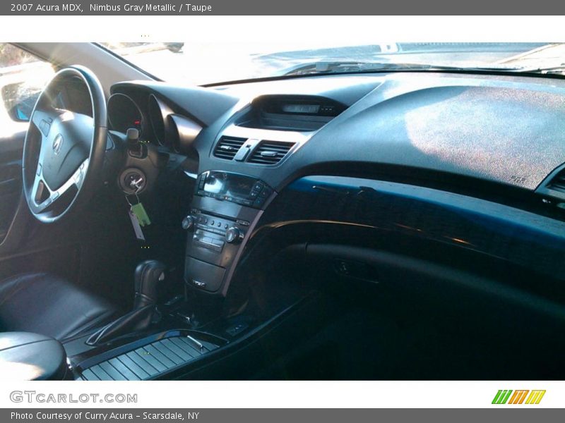 Nimbus Gray Metallic / Taupe 2007 Acura MDX