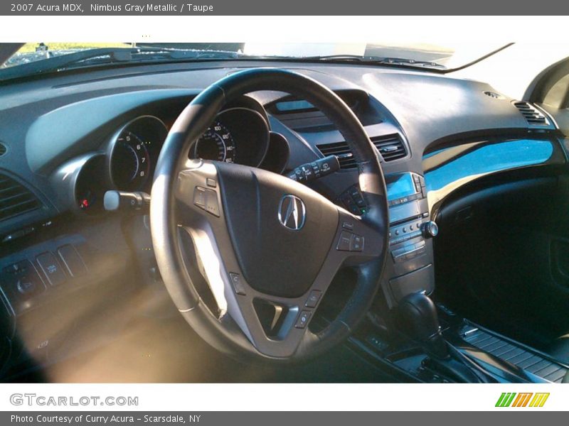 Nimbus Gray Metallic / Taupe 2007 Acura MDX
