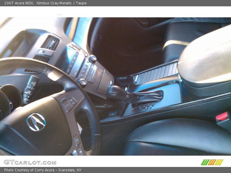 Nimbus Gray Metallic / Taupe 2007 Acura MDX