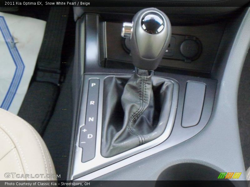  2011 Optima EX 6 Speed Sportmatic Automatic Shifter