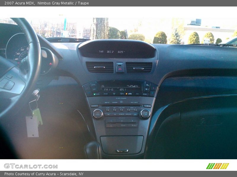 Nimbus Gray Metallic / Taupe 2007 Acura MDX