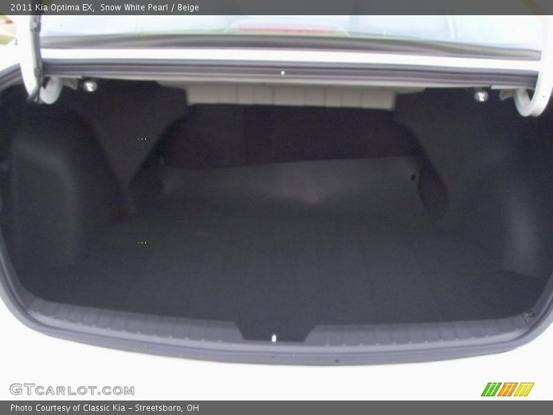  2011 Optima EX Trunk