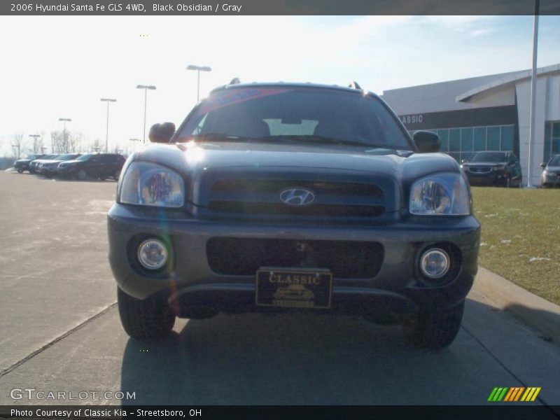 Black Obsidian / Gray 2006 Hyundai Santa Fe GLS 4WD