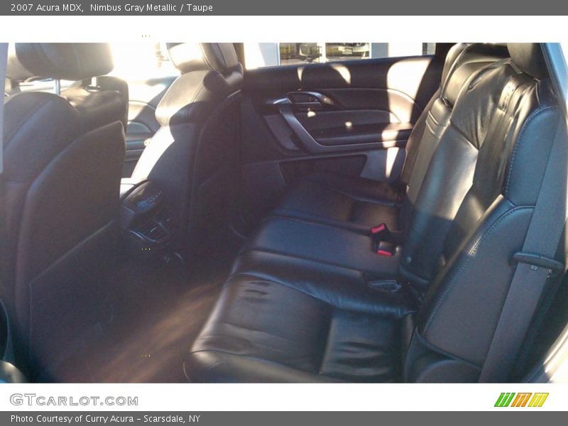 Nimbus Gray Metallic / Taupe 2007 Acura MDX