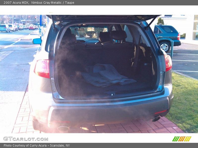 Nimbus Gray Metallic / Taupe 2007 Acura MDX