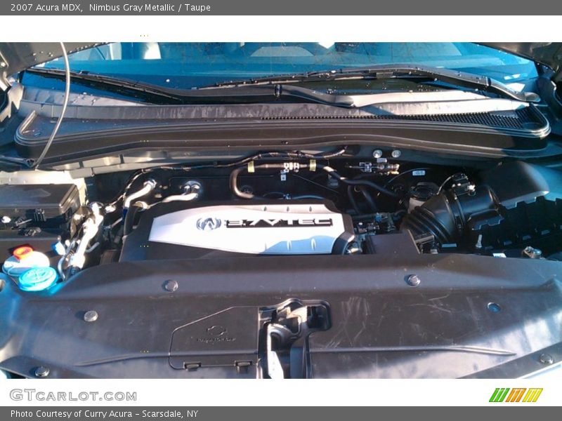 Nimbus Gray Metallic / Taupe 2007 Acura MDX