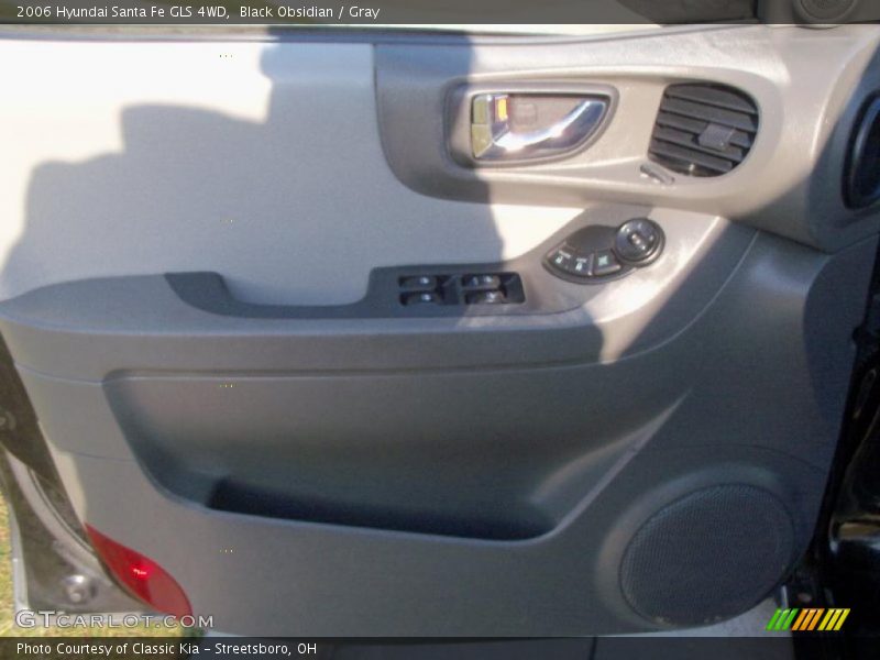 Black Obsidian / Gray 2006 Hyundai Santa Fe GLS 4WD