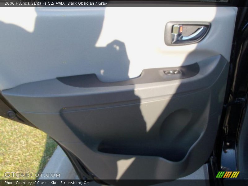Black Obsidian / Gray 2006 Hyundai Santa Fe GLS 4WD