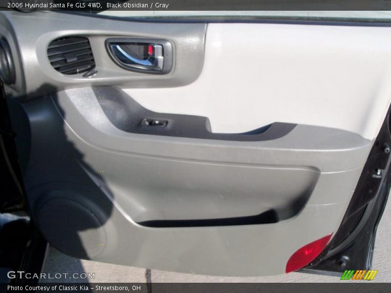 Black Obsidian / Gray 2006 Hyundai Santa Fe GLS 4WD