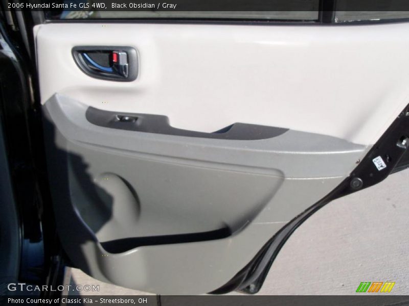 Black Obsidian / Gray 2006 Hyundai Santa Fe GLS 4WD