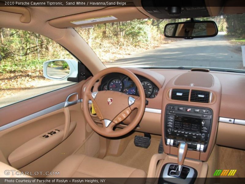 Sand White / Havanna/Sand Beige 2010 Porsche Cayenne Tiptronic