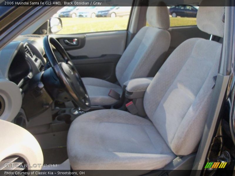 Black Obsidian / Gray 2006 Hyundai Santa Fe GLS 4WD