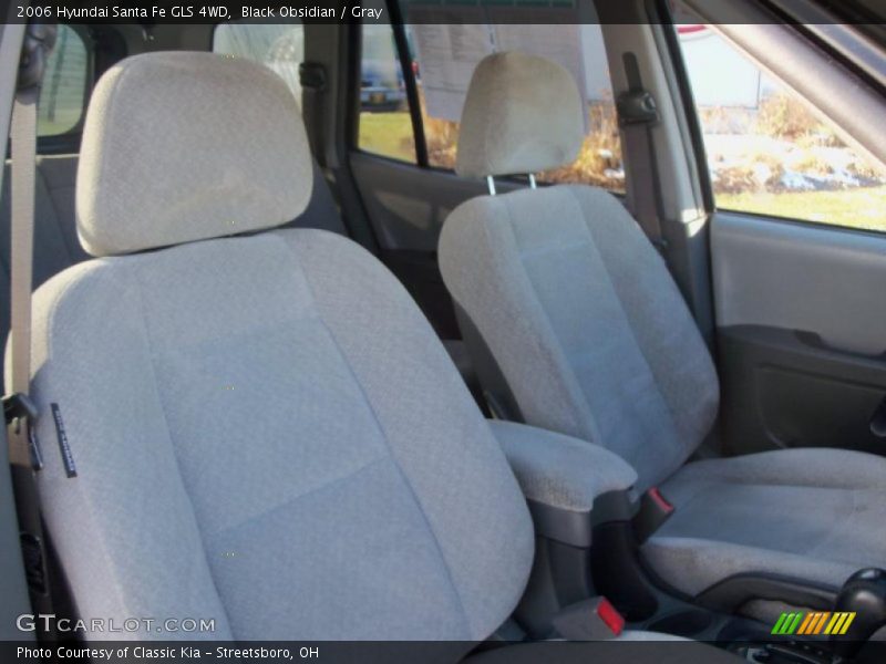 Black Obsidian / Gray 2006 Hyundai Santa Fe GLS 4WD
