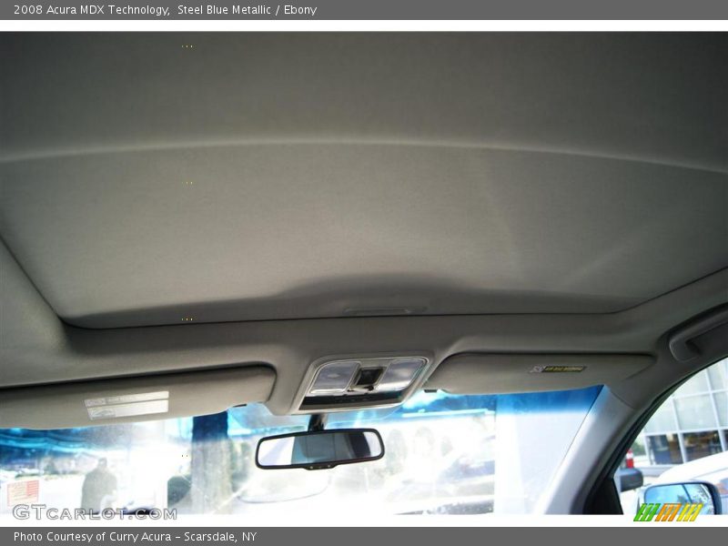 Steel Blue Metallic / Ebony 2008 Acura MDX Technology