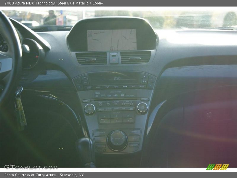 Steel Blue Metallic / Ebony 2008 Acura MDX Technology