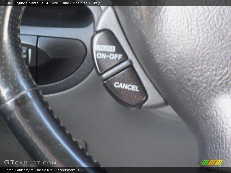 Black Obsidian / Gray 2006 Hyundai Santa Fe GLS 4WD
