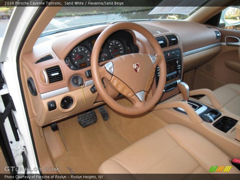 Sand White / Havanna/Sand Beige 2010 Porsche Cayenne Tiptronic