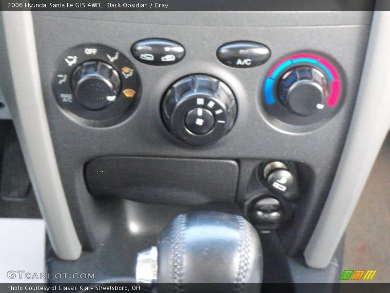 Black Obsidian / Gray 2006 Hyundai Santa Fe GLS 4WD