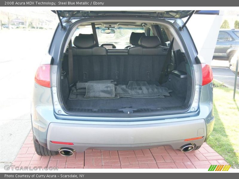 Steel Blue Metallic / Ebony 2008 Acura MDX Technology
