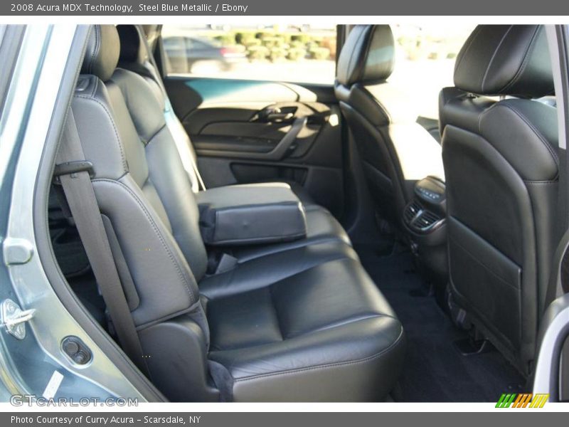 Steel Blue Metallic / Ebony 2008 Acura MDX Technology