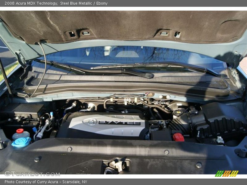 Steel Blue Metallic / Ebony 2008 Acura MDX Technology