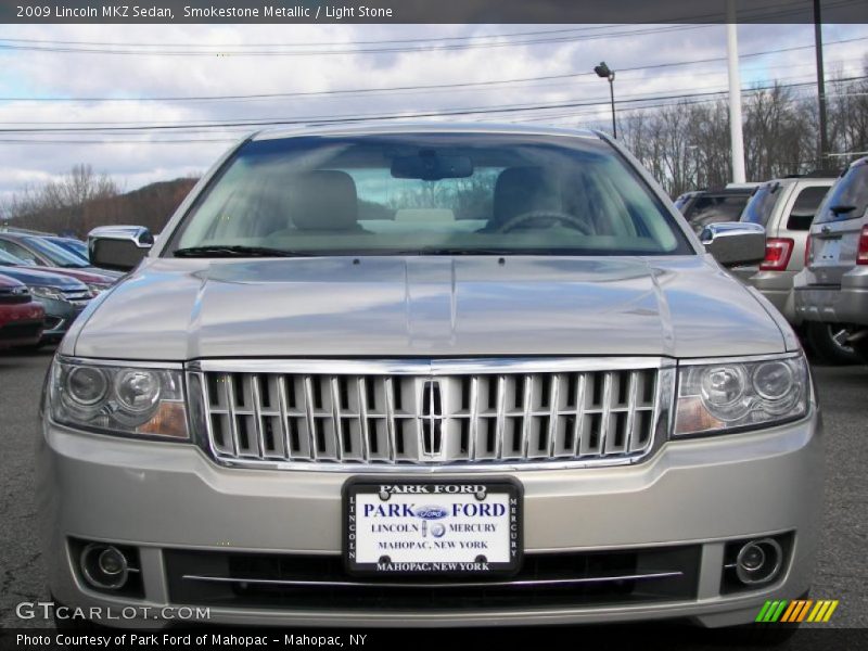 Smokestone Metallic / Light Stone 2009 Lincoln MKZ Sedan