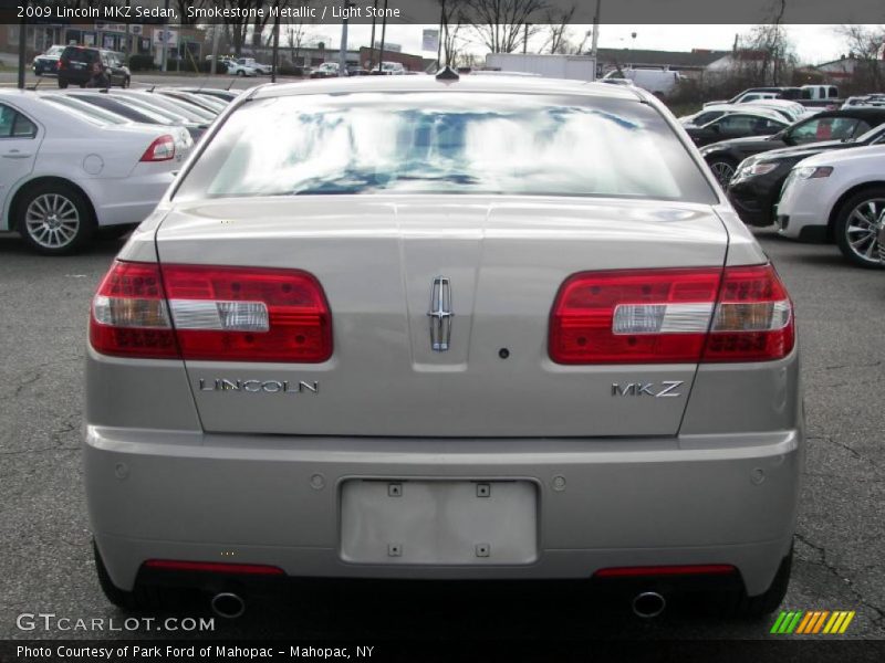 Smokestone Metallic / Light Stone 2009 Lincoln MKZ Sedan