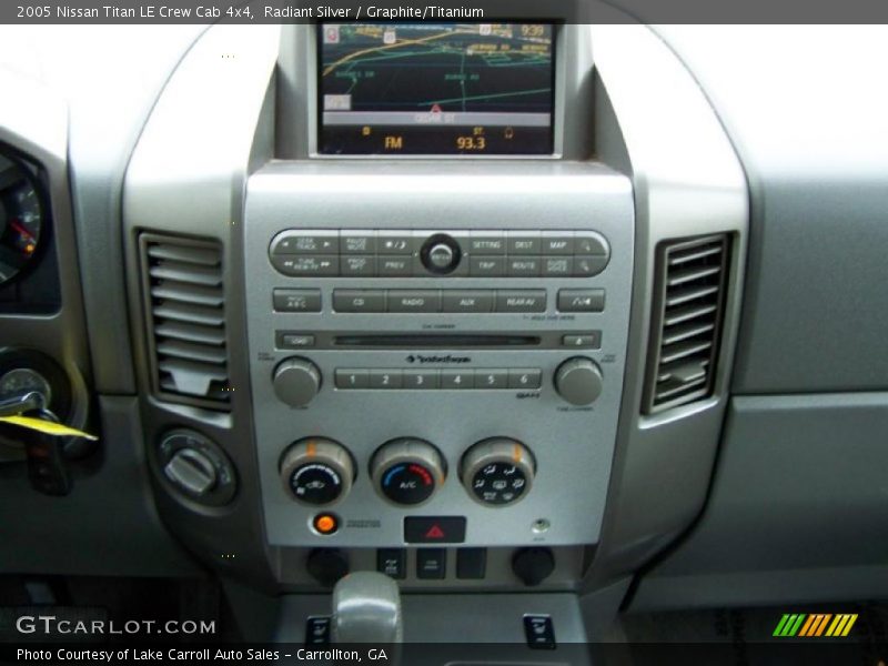 Navigation of 2005 Titan LE Crew Cab 4x4