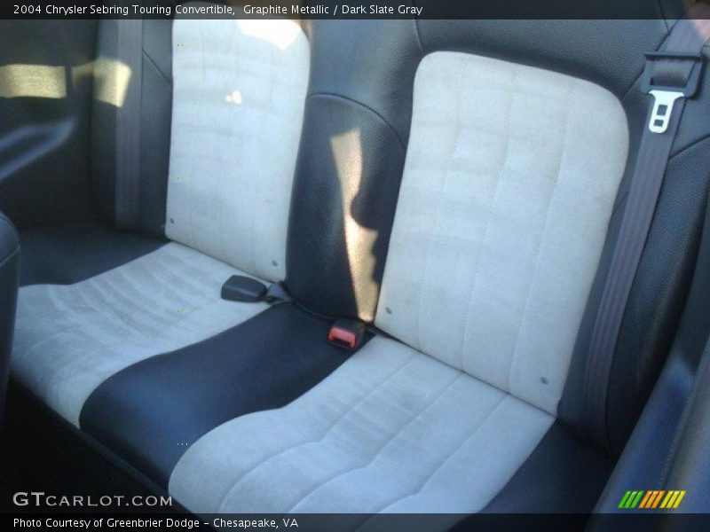Graphite Metallic / Dark Slate Gray 2004 Chrysler Sebring Touring Convertible