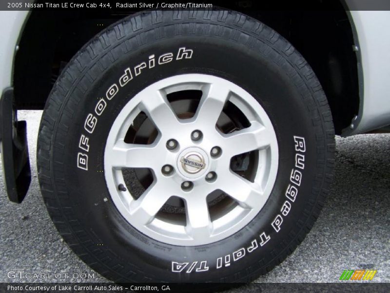  2005 Titan LE Crew Cab 4x4 Wheel