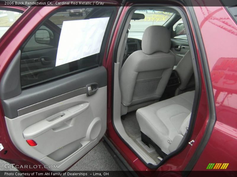 Cardinal Red Metallic / Gray 2006 Buick Rendezvous CX