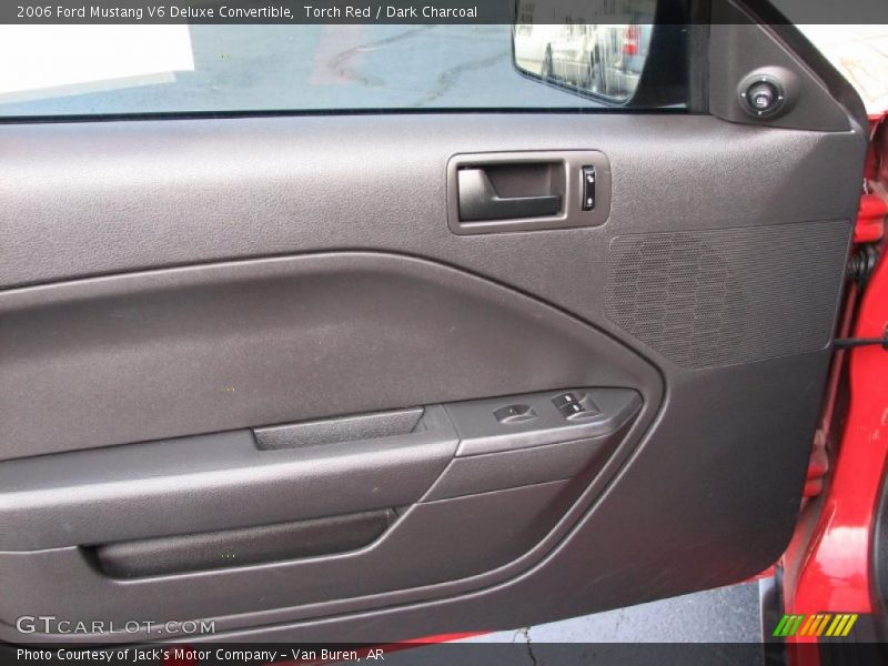 Torch Red / Dark Charcoal 2006 Ford Mustang V6 Deluxe Convertible