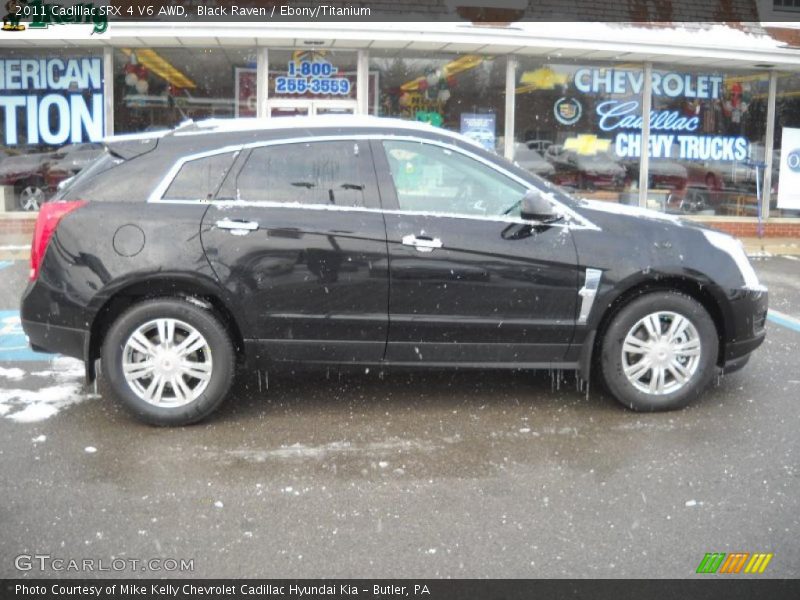 Black Raven / Ebony/Titanium 2011 Cadillac SRX 4 V6 AWD