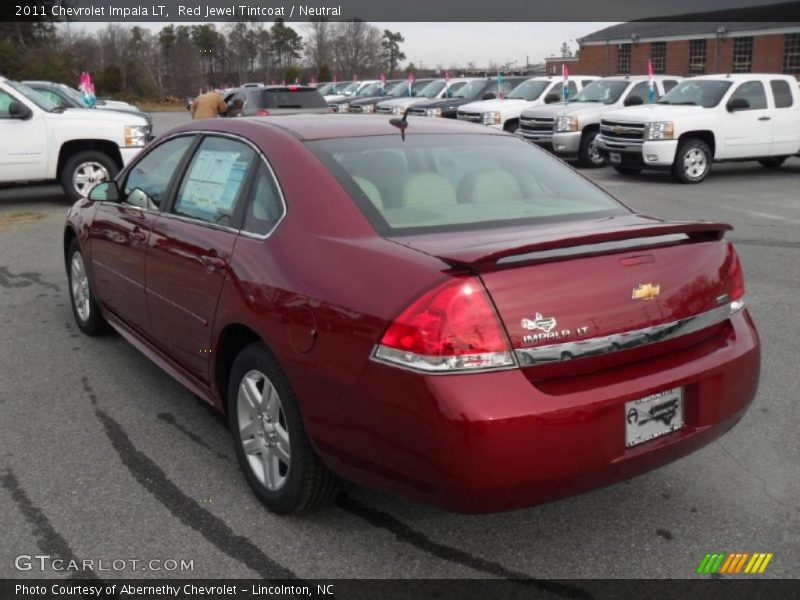 Red Jewel Tintcoat / Neutral 2011 Chevrolet Impala LT