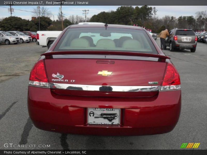 Red Jewel Tintcoat / Neutral 2011 Chevrolet Impala LT