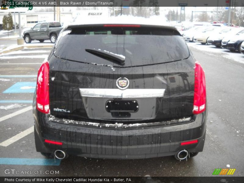 Black Raven / Ebony/Titanium 2011 Cadillac SRX 4 V6 AWD