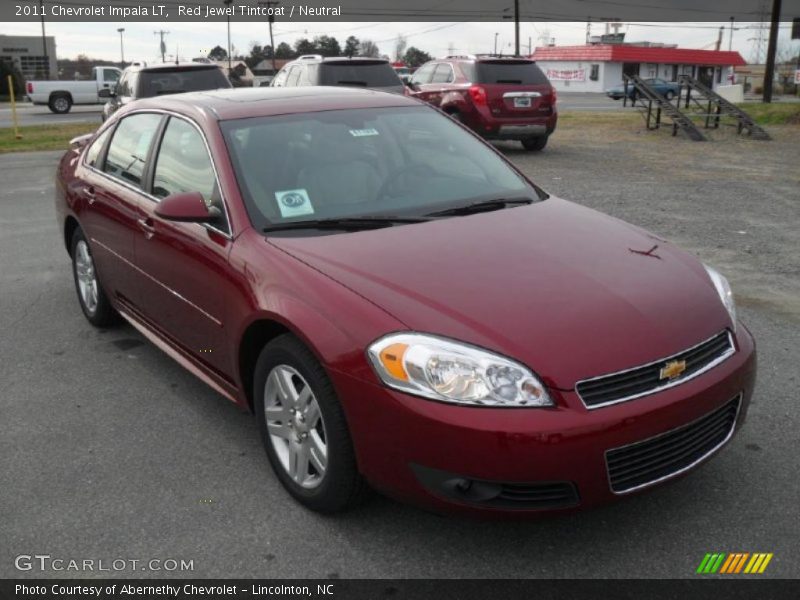 Red Jewel Tintcoat / Neutral 2011 Chevrolet Impala LT